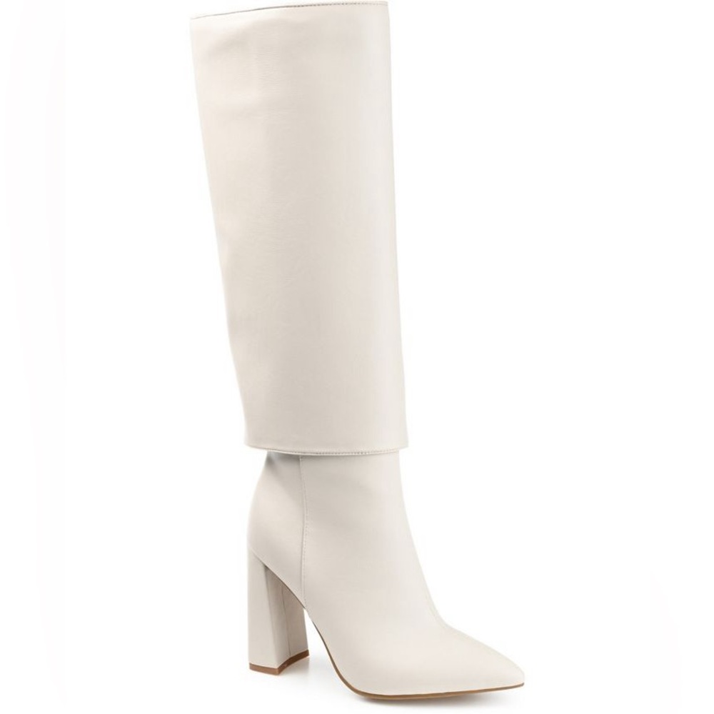 Knee High Block Heels